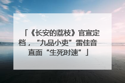《长安的荔枝》官宣定档，“九品小吏”雷佳音直面“生死时速”