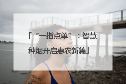 “一指点单”：智慧种烟开启惠农新篇
