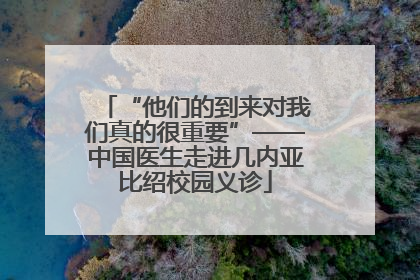 “他们的到来对我们真的很重要”——中国医生走进几内亚比绍校园义诊