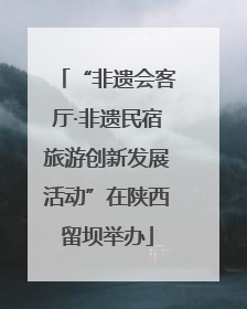 “非遗会客厅·非遗民宿旅游创新发展活动”在陕西留坝举办