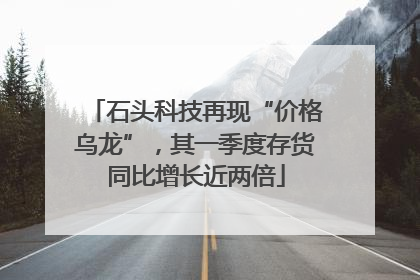 石头科技再现“价格乌龙”，其一季度存货同比增长近两倍