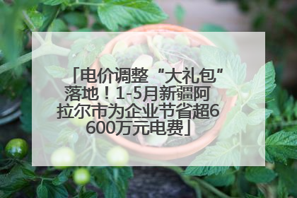 电价调整“大礼包”落地！1-5月新疆阿拉尔市为企业节省超6600万元电费