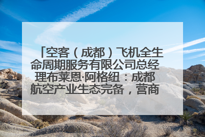 空客（成都）飞机全生命周期服务有限公司总经理布莱恩·阿格纽：成都航空产业生态完备，营商环境优势显著