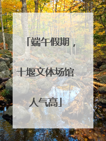端午假期，十堰文体场馆人气高