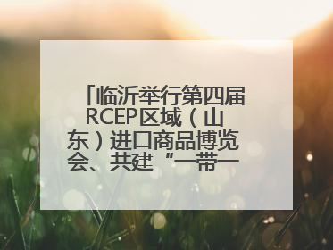 临沂举行第四届RCEP区域（山东）进口商品博览会、共建“一带一路”第三届临沂商城国际采购商大会新闻发布会