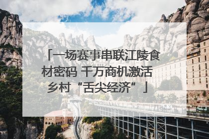 一场赛事串联江陵食材密码 千万商机激活乡村“舌尖经济”
