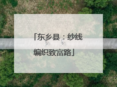 东乡县：纱线编织致富路