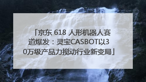 京东 618 人形机器人赛道爆发：灵宝CASBOT以30万级产品力搅动行业新变局