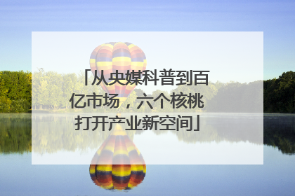从央媒科普到百亿市场，六个核桃打开产业新空间