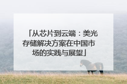 从芯片到云端：美光存储解决方案在中国市场的实践与展望