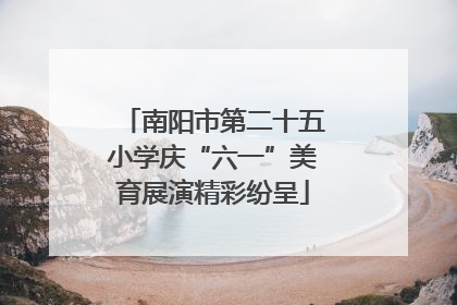 南阳市第二十五小学庆“六一”美育展演精彩纷呈