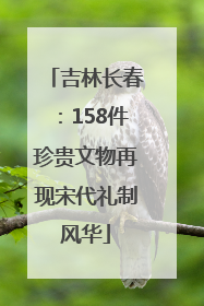 吉林长春：158件珍贵文物再现宋代礼制风华