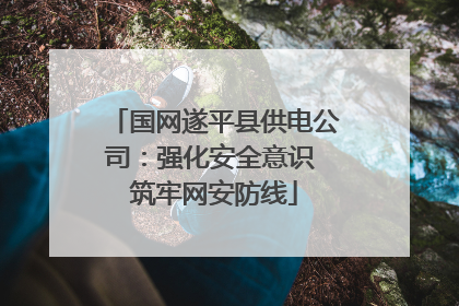 国网遂平县供电公司：强化安全意识 筑牢网安防线