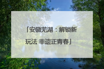 安徽芜湖：解锁新玩法 非遗正青春