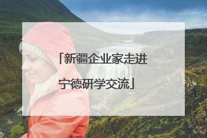 新疆企业家走进宁德研学交流