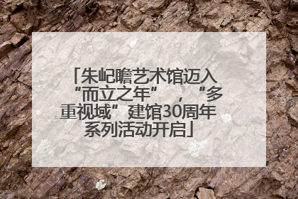 朱屺瞻艺术馆迈入 “而立之年” ，“多重视域”建馆30周年系列活动开启