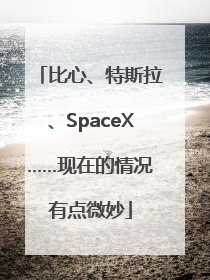 比心、特斯拉、SpaceX……现在的情况有点微妙