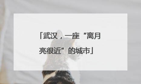 武汉，一座“离月亮很近”的城市