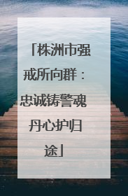 株洲市强戒所向群：忠诚铸警魂 丹心护归途