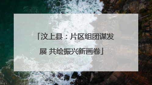 汶上县：片区组团谋发展 共绘振兴新画卷