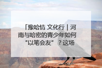 豫哈情 文化行｜河南与哈密的青少年如何 “以笔会友”？这场书画展藏着答案