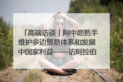 高端访谈｜阿中愿携手维护多边贸易体系和发展中国家利益——访阿拉伯议会议长亚马希