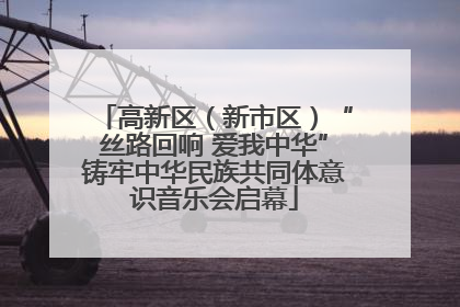 高新区（新市区）“丝路回响 爱我中华”铸牢中华民族共同体意识音乐会启幕