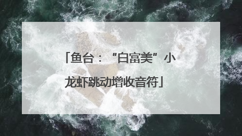 鱼台：“白富美”小龙虾跳动增收音符