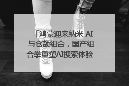 鸿蒙迎来纳米 AI 与仓颉组合，国产组合拳重塑AI搜索体验｜新经济观察