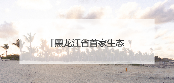 黑龙江省首家生态环境保护志愿服务试点在伊春揭牌