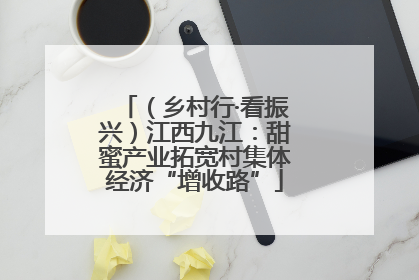 （乡村行·看振兴）江西九江：甜蜜产业拓宽村集体经济“增收路”