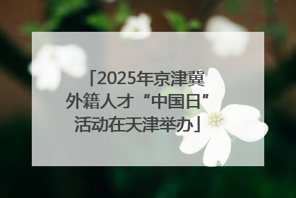 2025年京津冀外籍人才“中国日”活动在天津举办