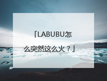 LABUBU怎么突然这么火？